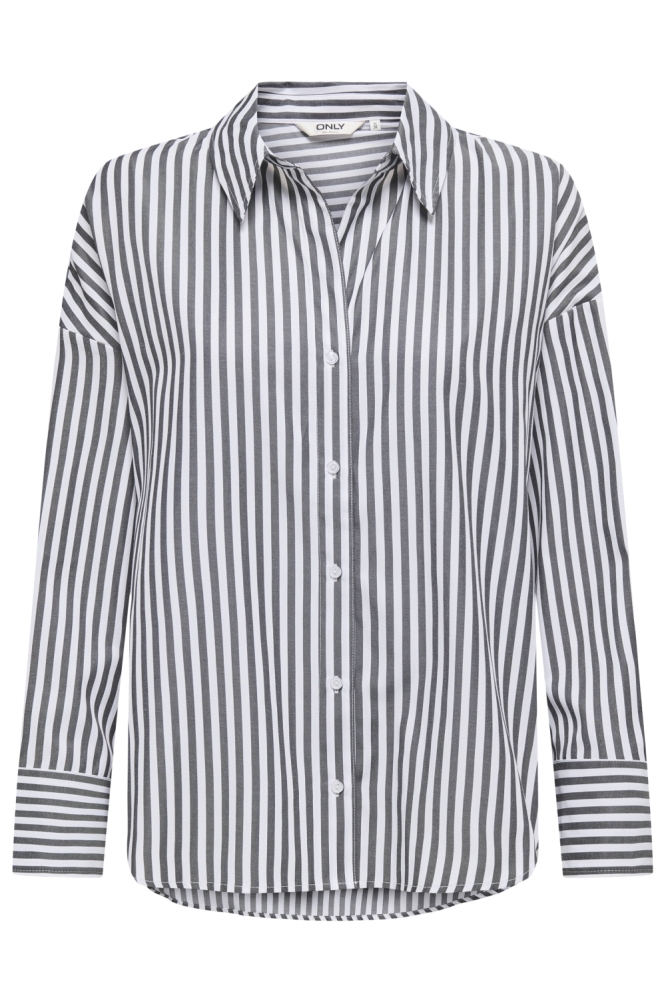 ONLOREGON SOLO SHIRT NOOS WVN 15314330 Black/MEDIUM BRIGHT WHITE